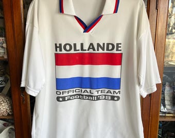 Netherlands KNVB 1996 1997 Home Sz L Nederland Holland Shirt