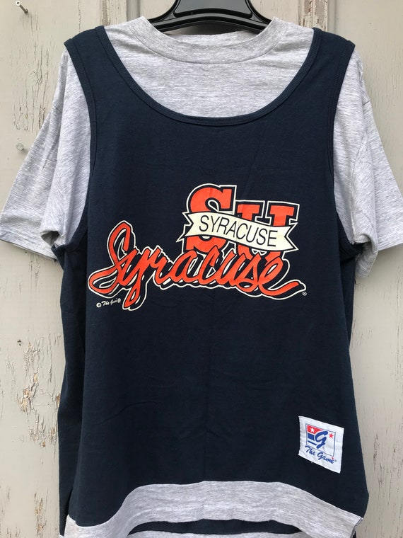 90s SYRACUSE Tank Top T Shirt / Retro The Game Sy… - image 6