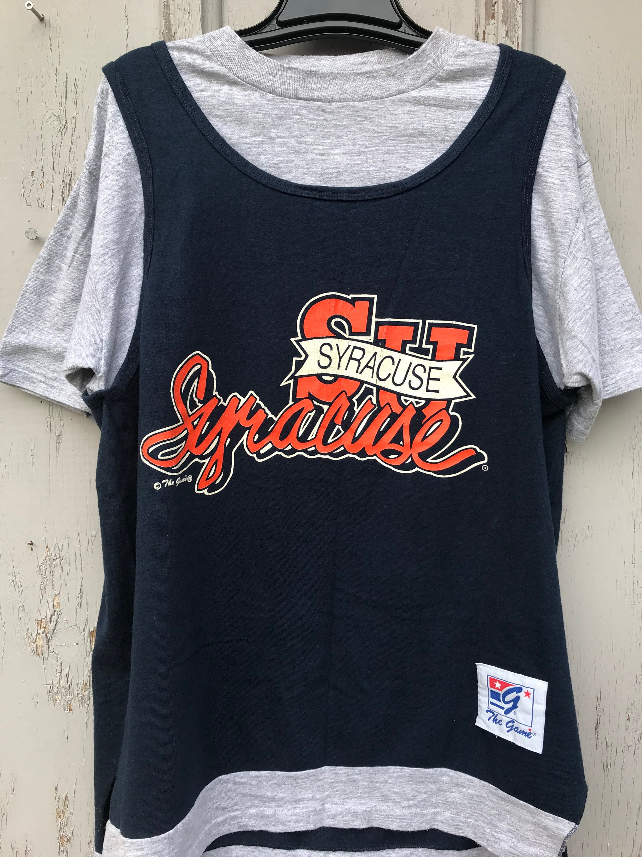 90s SYRACUSE Tank Top T Shirt / Retro the Game Syracuse - Etsy