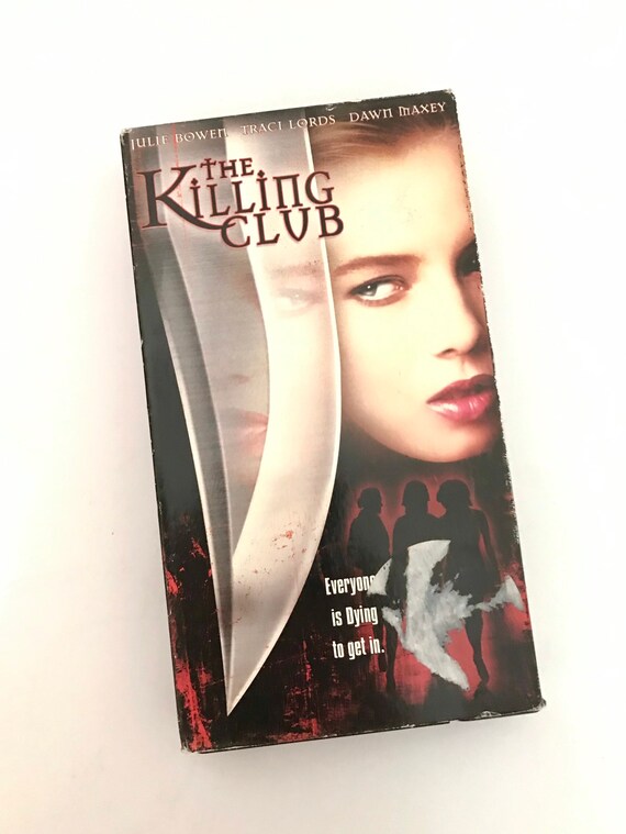2002 the KILLING CLUB Tape on VHS / Vintage Thriller Murder