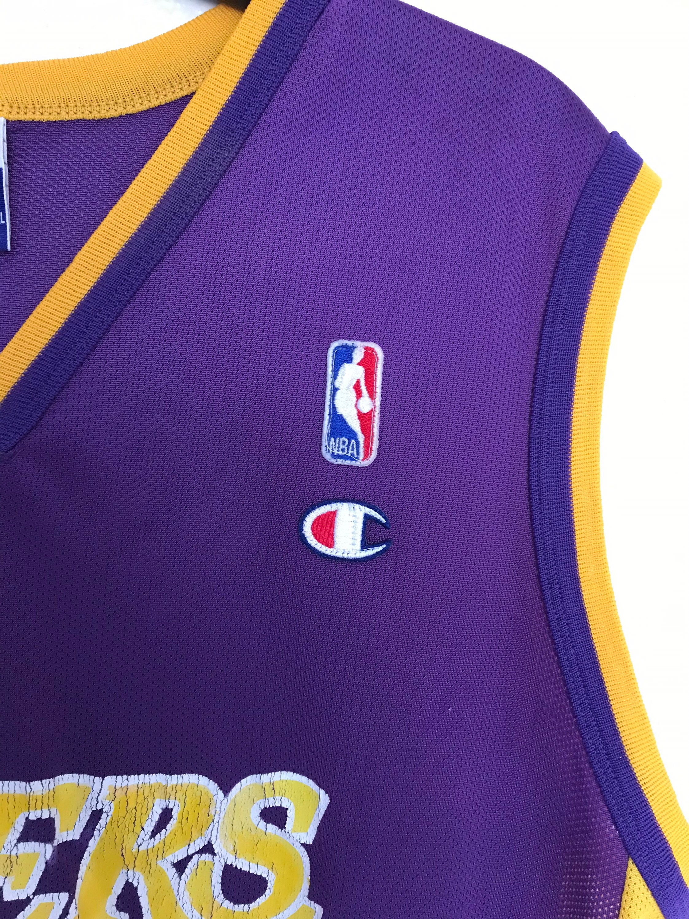 Los Angeles Lakers: Kobe Bryant 1998/99 Yellow Champion Jersey (XL