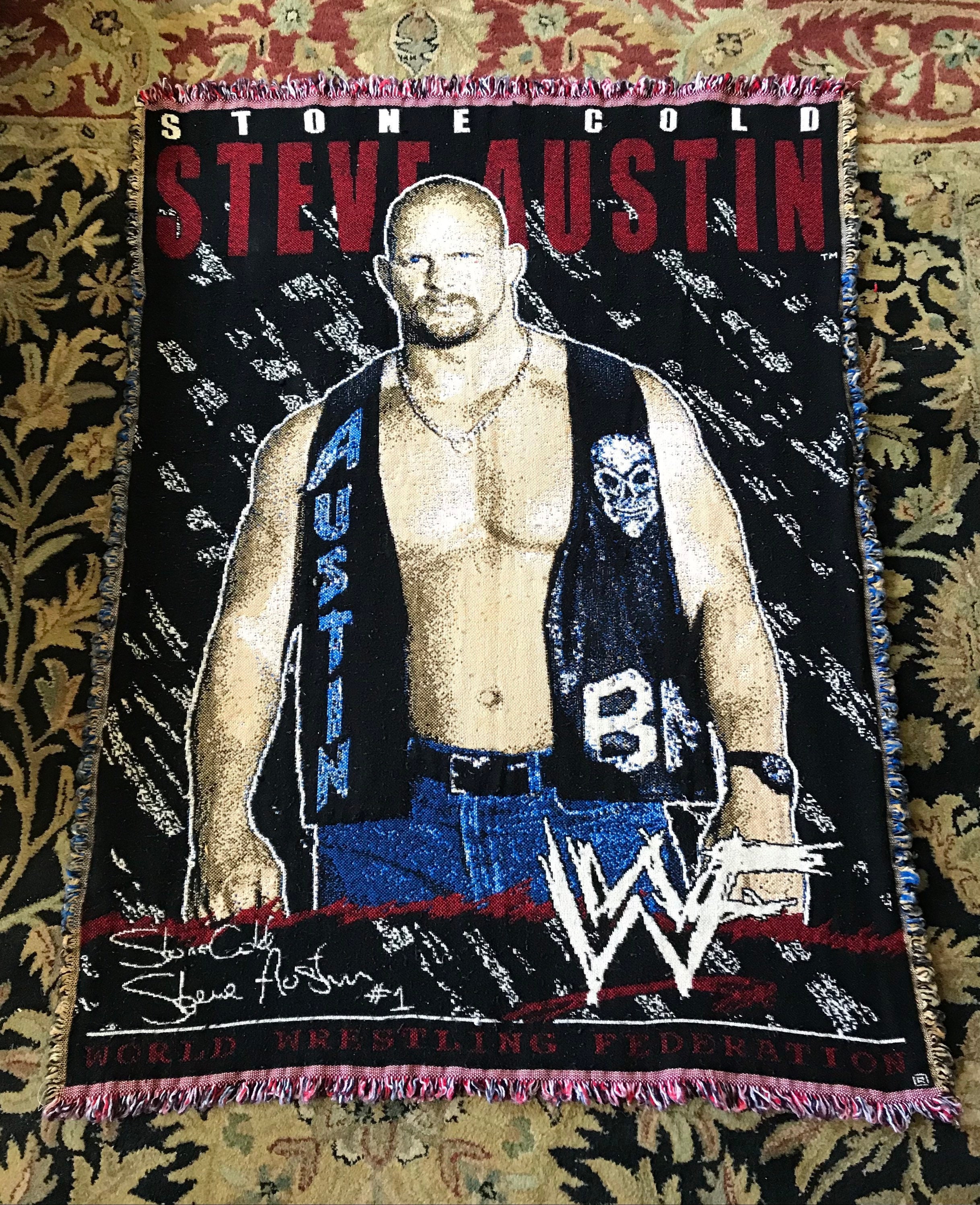 Stone cold steve austin blanket hotsell