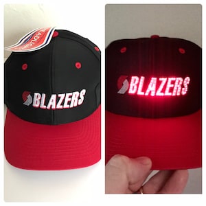 Portland Trail Blazers 47 Brand Black Vintage Style Basic Scrum T