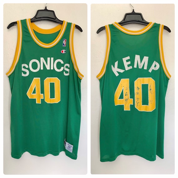 Seattle SuperSonics 1977-1989 Home Jersey