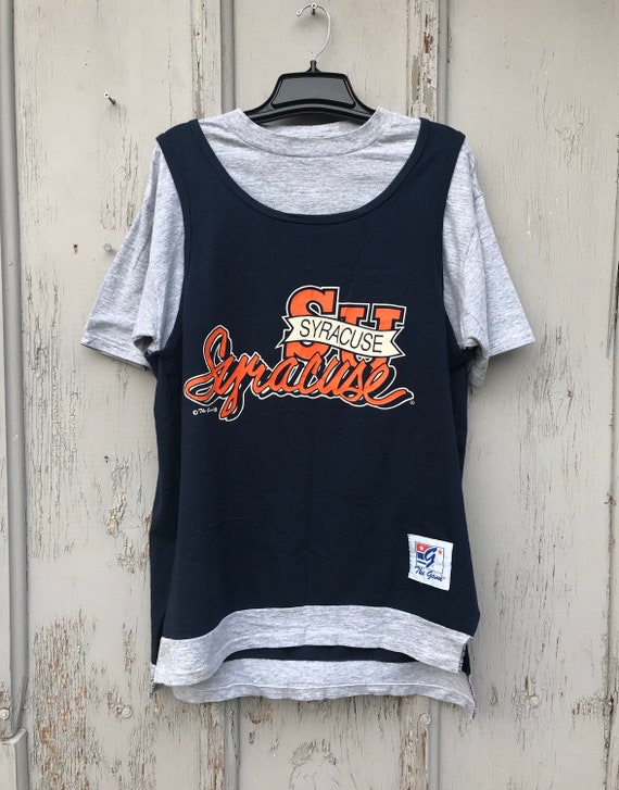 90s SYRACUSE Tank Top T Shirt / Retro The Game Sy… - image 2