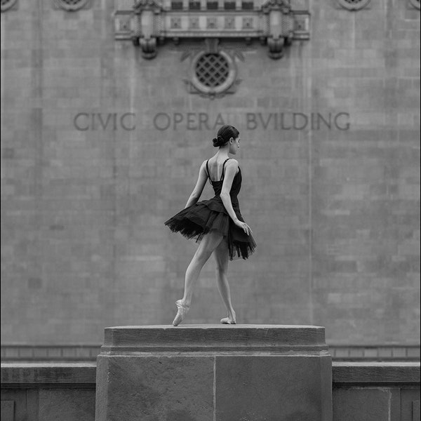 Ballerina Project large format limited edition print: Basia Rhoden - Chicago Civic Opera House (20x30) #1 of 5