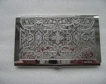 Sterling silver Cards case for business or Bank Cards