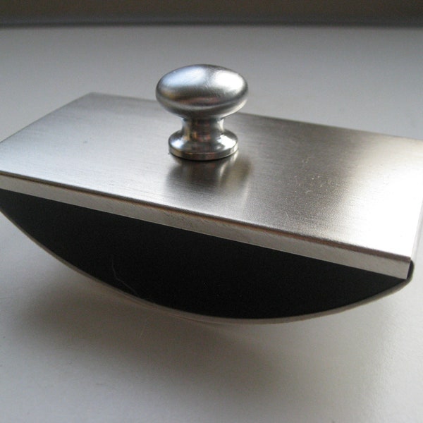 Satin Chrome Rocker Blotter