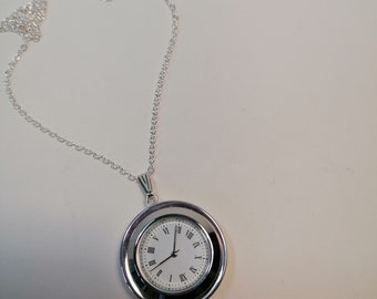 Sterling Silver Fob Watch