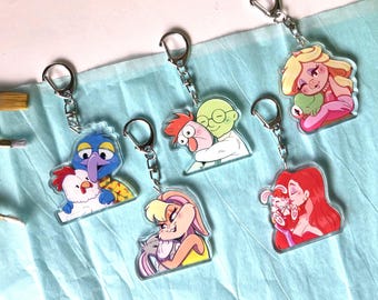 Charms de dibujos animados clásicos / Charms de acrílico