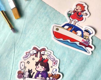 SGhibli moments | Vinyl Waterproof Stickers