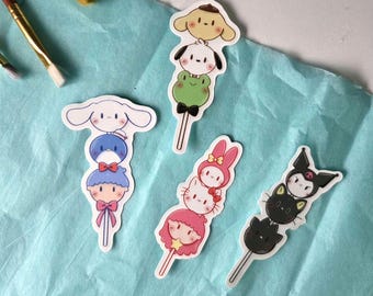Pegatinas de Sanrio Dango / Pegatinas de vinilo impermeables