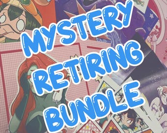BUNDLE | Mystery Bag | Set of 5 Random Stickers & Prints