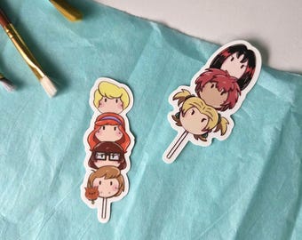 Pegatinas de SDoo Dango / Pegatinas de vinilo impermeables