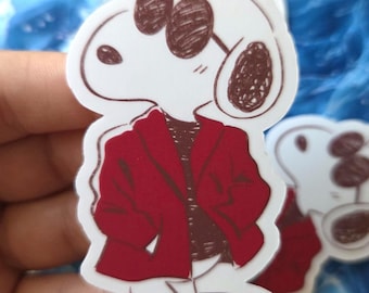 Joe Cool Sticker | Vinyl Waterproof Sticker