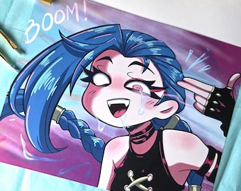 Impresiones de Jinx de LOL Unhinged