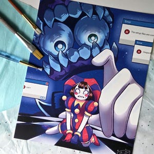 The Amazing Digital Circus Pomni Print