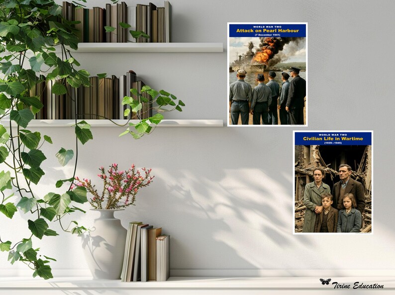 World War Two History Posters, Pictorial Teaching Resource, Digital ...