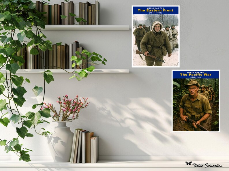World War Two History Posters, Pictorial Teaching Resource, Digital ...