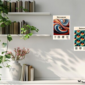 Principles of Design Posters: Balance, Contrast, Emphasis, Movement, Pattern, Rhythm, Unity (Digital Download)