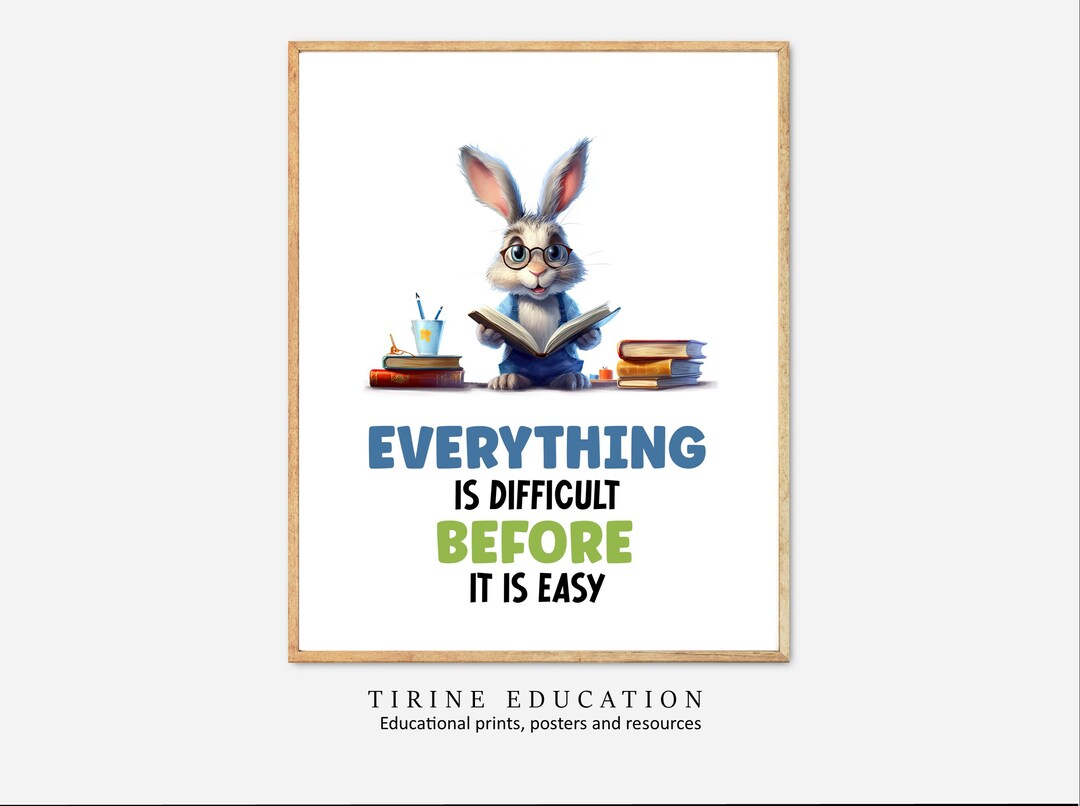 Inspirational Printable Quotes for Kids Classroom Nursery - Etsy