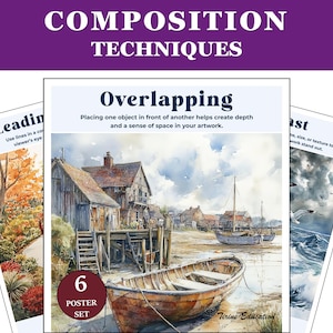 Art Classroom Posters, Picture Composition, Classroom Decor, Teacher Resource, Printable