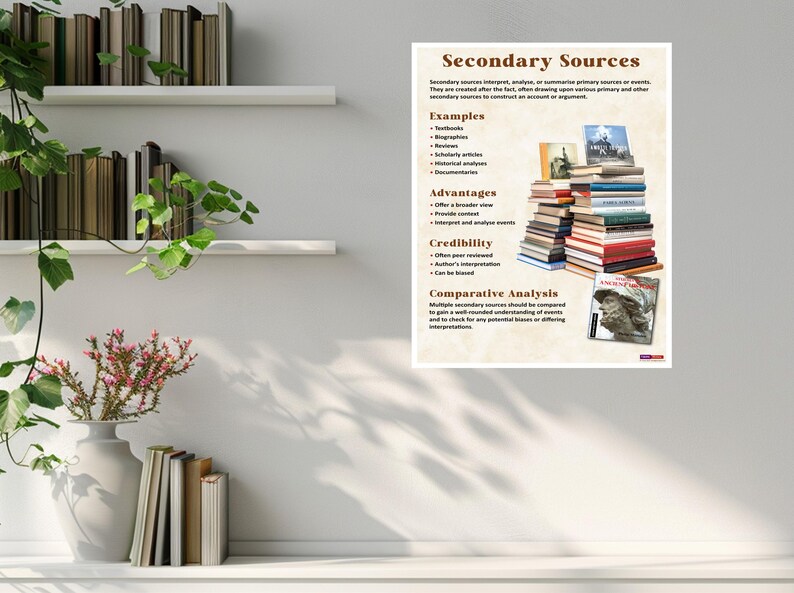 Classroom Poster, History Poster, Primary Sources, History Classroom