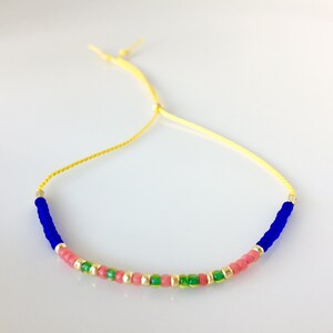 STRENGTH morse code bracelet - yellow