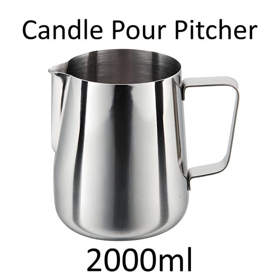 Pot à couler pour la fabrication de bougies, pot à faire fondre la cire, pichet, tasse à faire fondre la cire Pot à couler pour la fabrication de bougies, pot à faire fondre la cire, pichet, tasse à faire fondre la cire