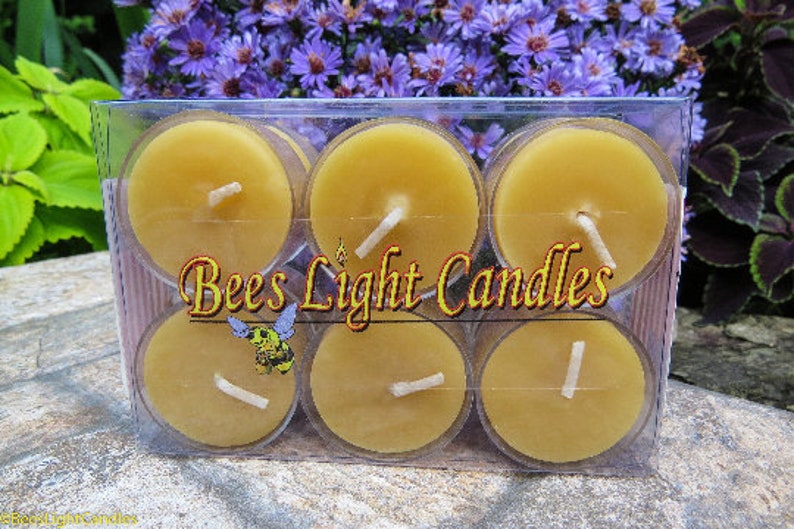 Tealight Beeswax Candles BULK 100% Natural Handcrafted USA / 6 image 7