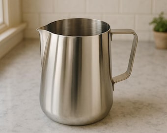 Jarra De Acero Inoxidable 1.3L Para Derretir Cera | Dickly | Boquilla En V | Ideal Para Velas Y Jabón
