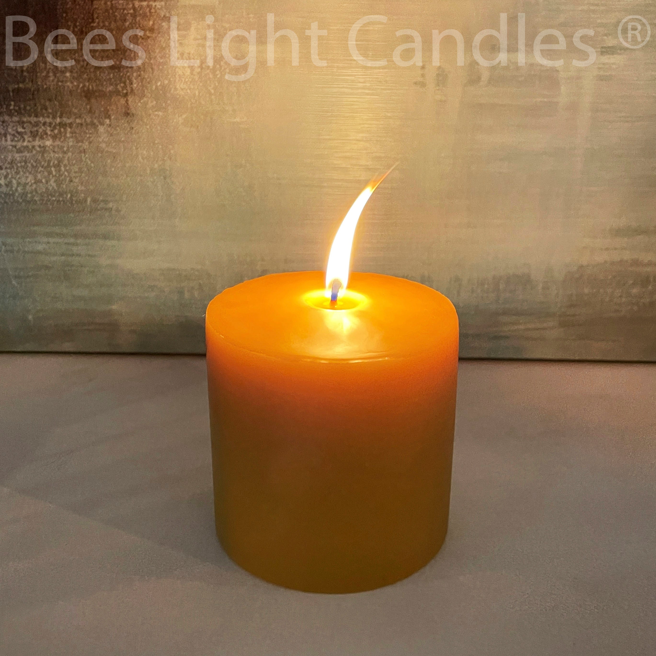 2 Pairs Natural High Quality *Earwax** Candles Cylinder Hollow Beeswax 4 X 