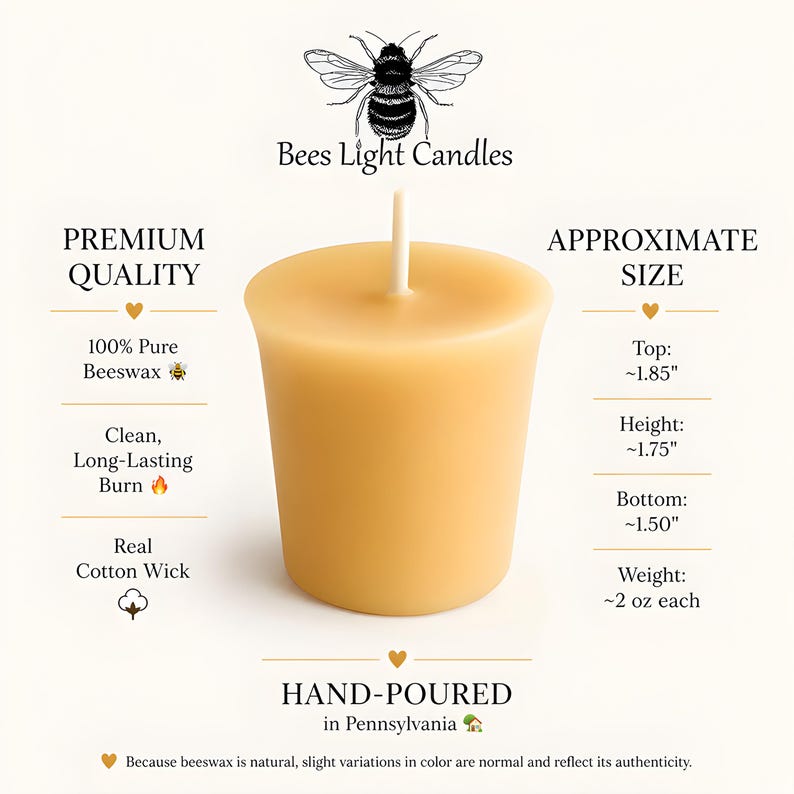 BeesLightCandles Votive Candles - Thumbnail 4
