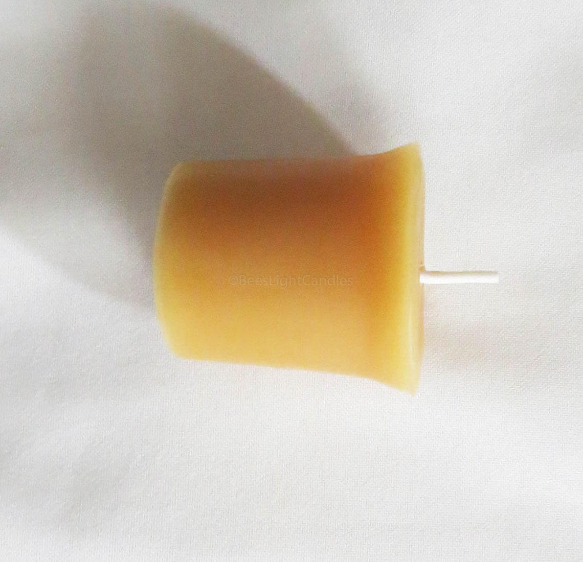 Beeswax Votive Candles BULK Set of 25 / 100 NATURAL Etsy