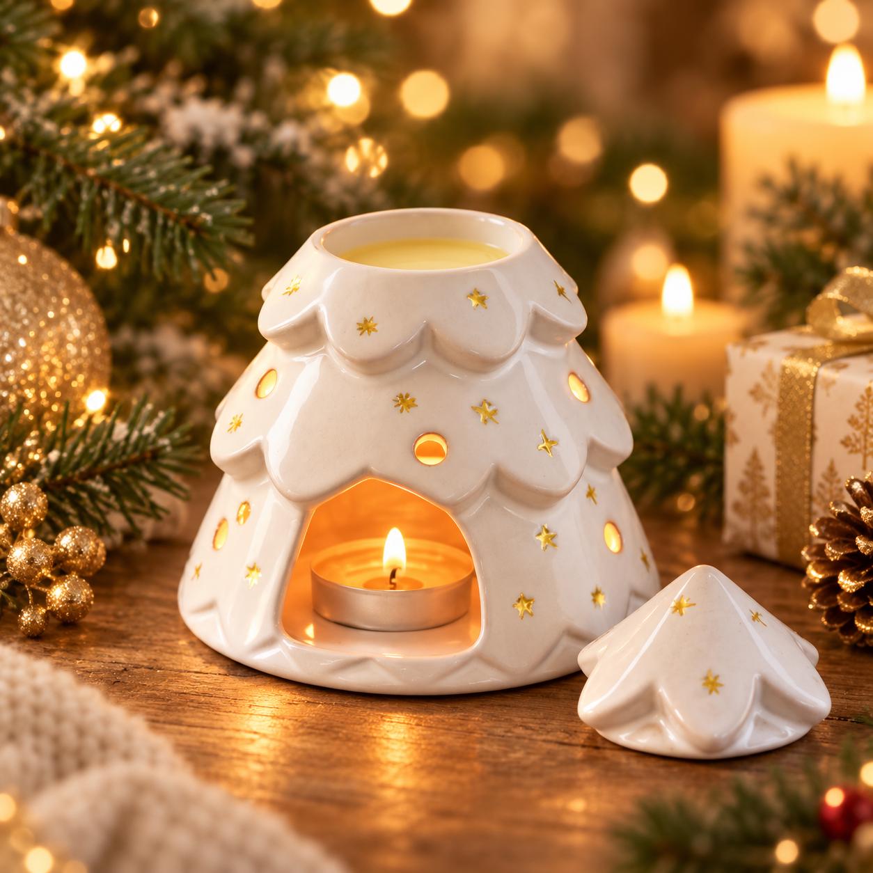 Ceramic Tree Tealight Candleholders - Etsy