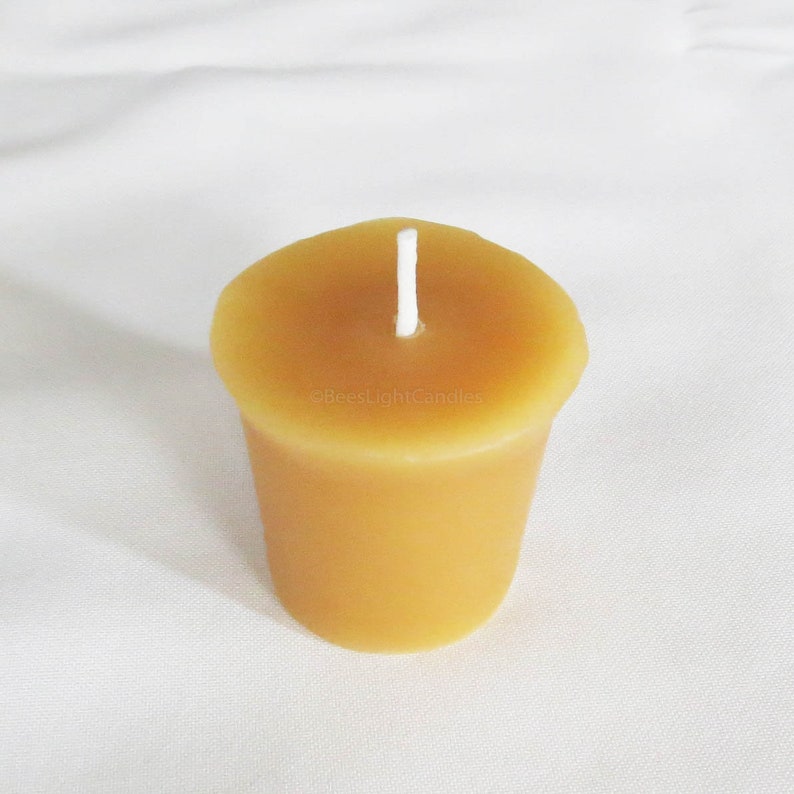 Beeswax Votive Candles BULK Set of 30 / 100 NATURAL Etsy
