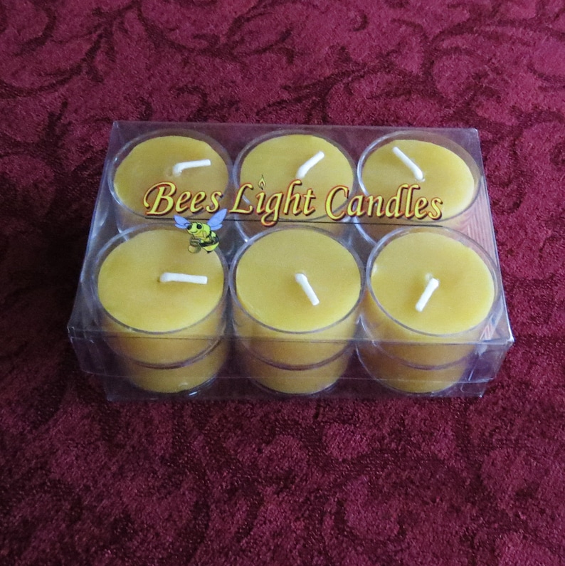 Tealight Beeswax Candles BULK 100 Natural Handcrafted USA / 6 Etsy