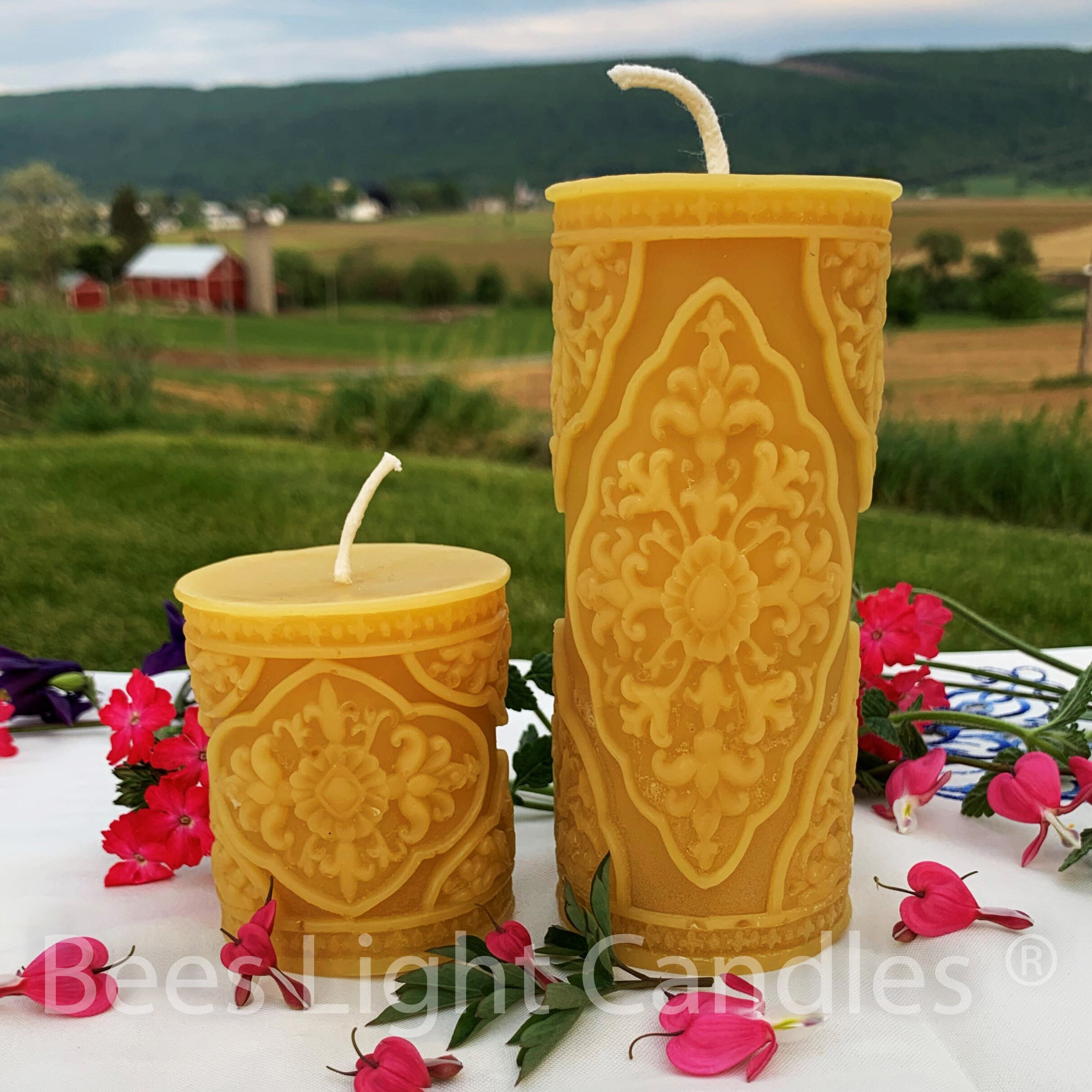Larry's Coffee - Beeswax Candles