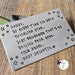 see more listings in the Hand Stamped Wallet Card section