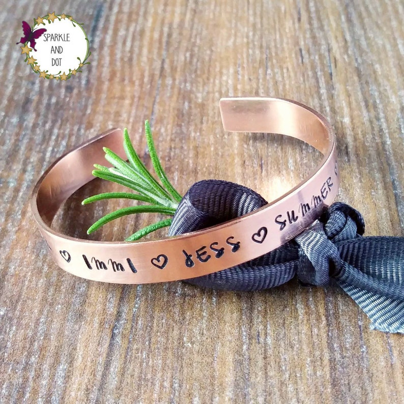 personalised nanny bracelet