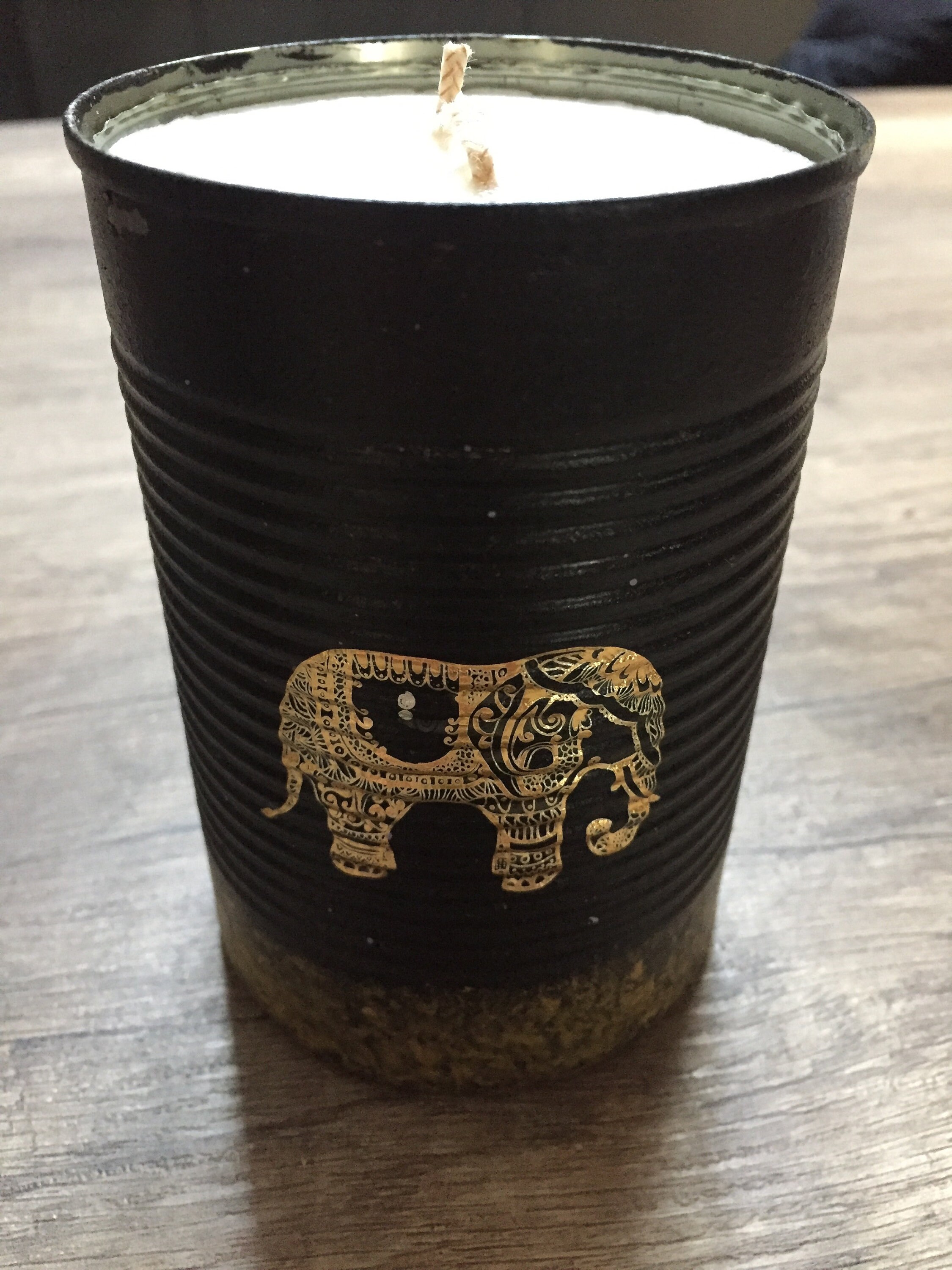 Bougie à La Cire Végétale