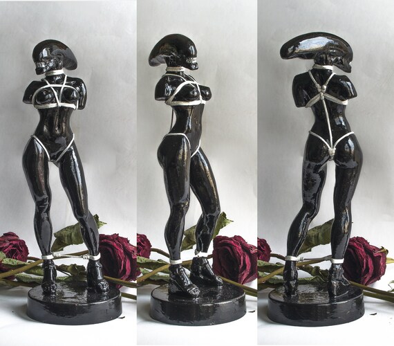 pix Female Xenomorph Artwork nude xenomorph original sculpture alien hans giger bdsm art etsy
