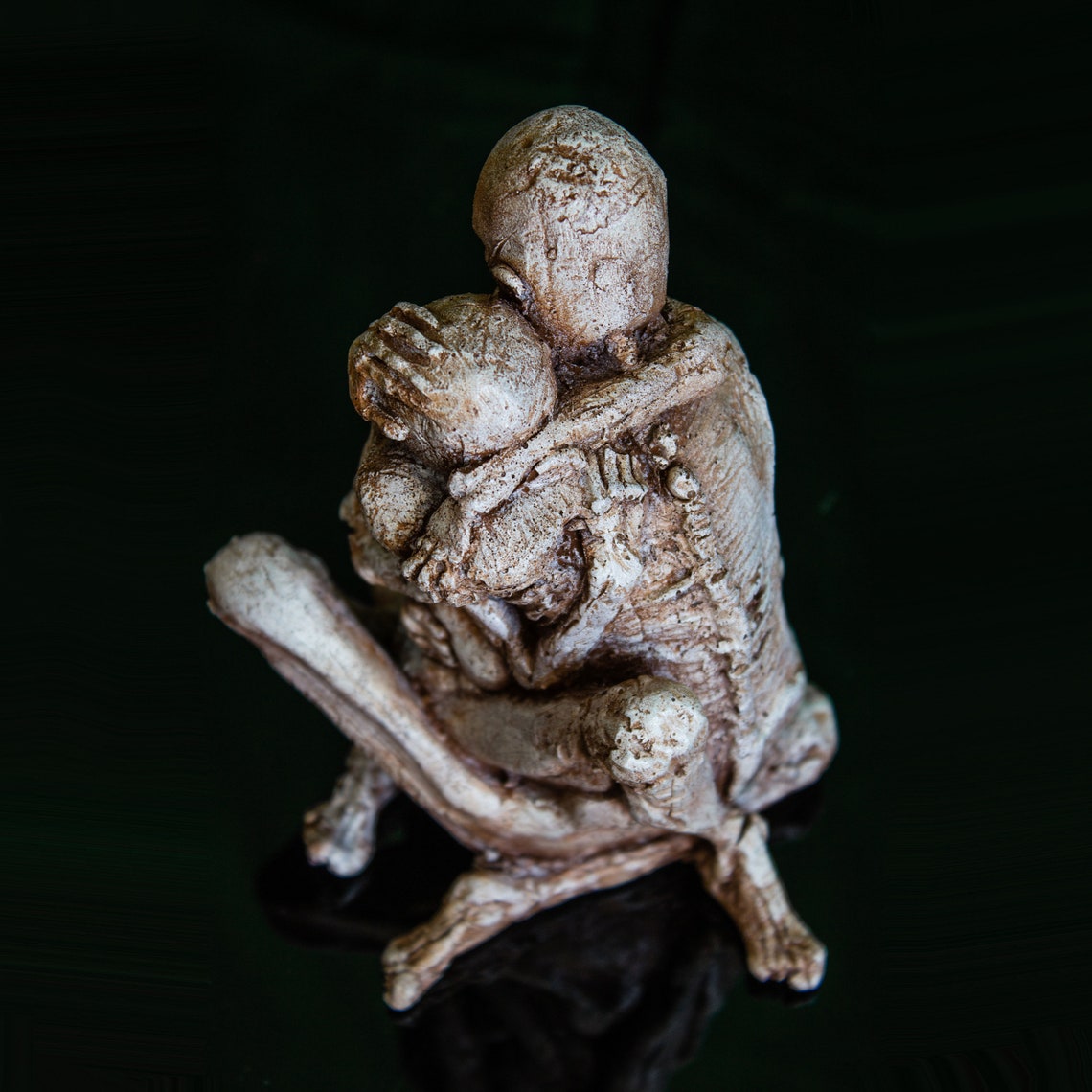 Liebhaber zdzislaw beksinski ORIGINAL SKULPTUR Makaber