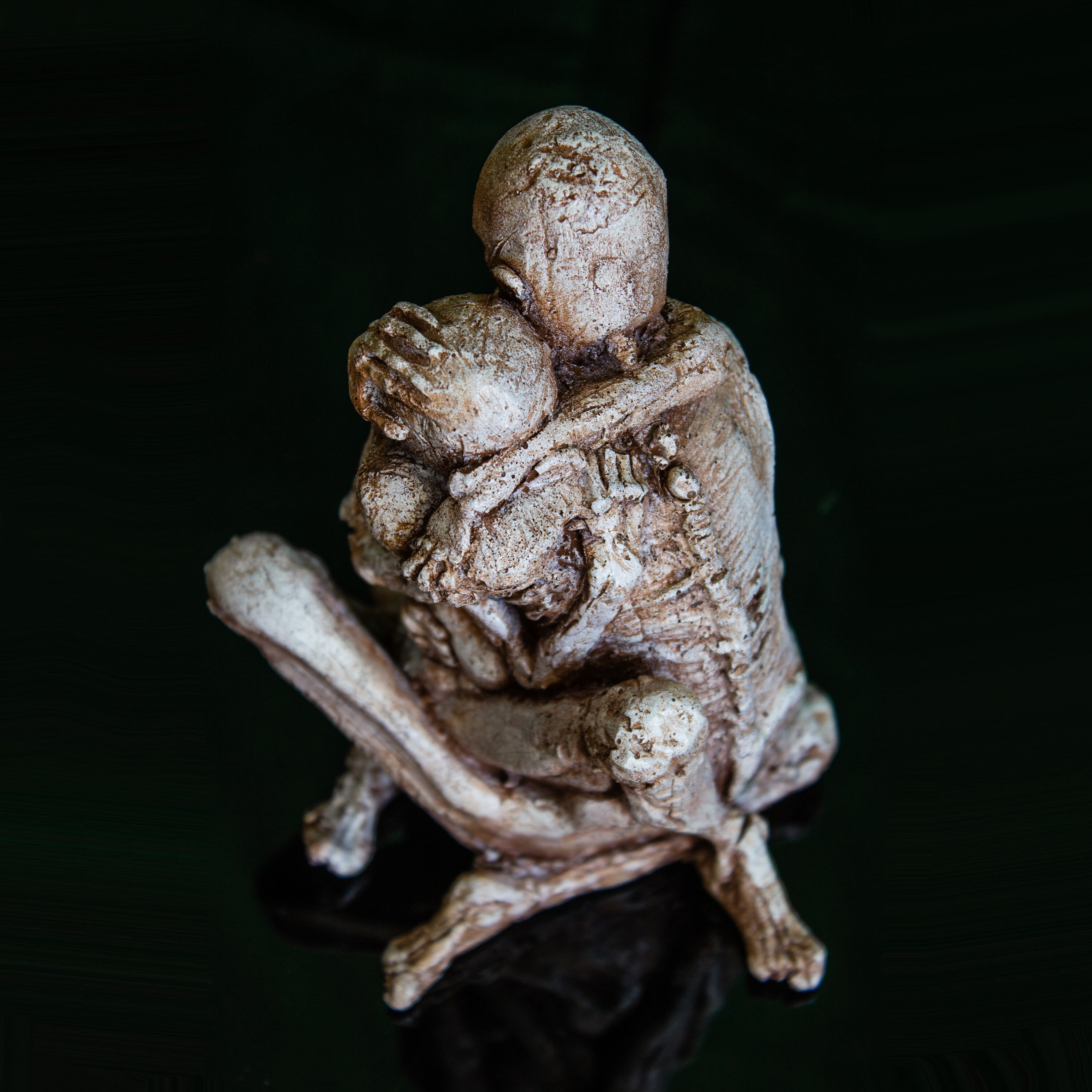 Liebhaber zdzislaw beksinski ORIGINAL SKULPTUR Makaber