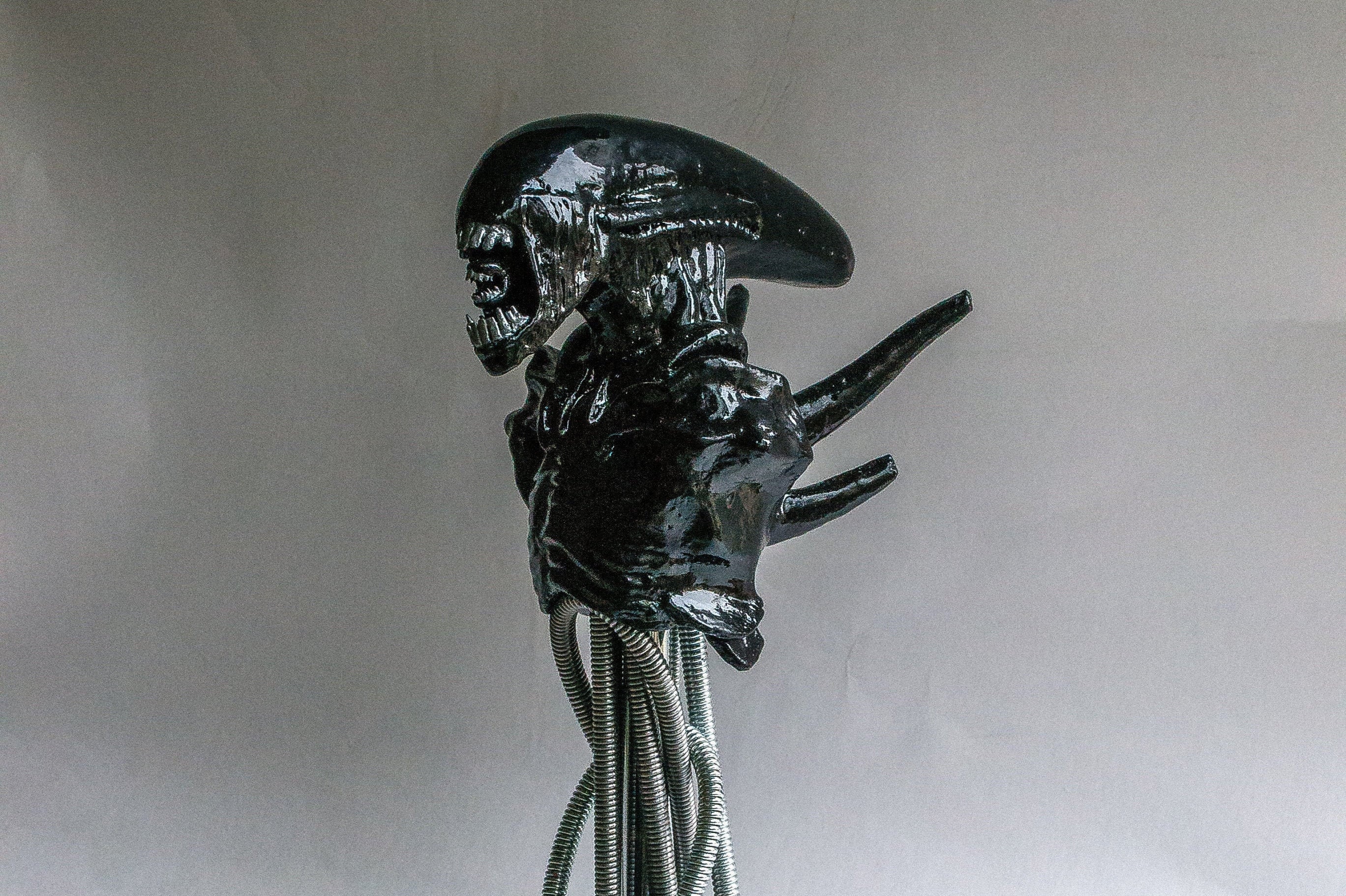 Xenomorph bust 9 ORIGINAL SCULPTURE Alien Hans Rudolf Etsy