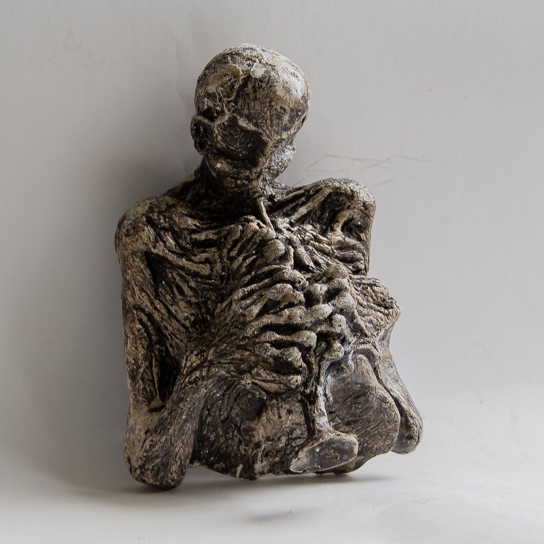 Zdzislaw beksinski ORIGINAL SCULPTURE Macabre art Creepy