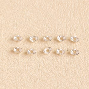 10PCS S925 Spacer Beads, Spacer Beads, Sterling Silver Spacer Beads, Necklace Spacer Beads, Bracelet Spacer Beads, Jewelry Supplies