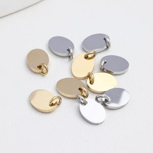 Edelstahl Blank Oval Tag Charme, Benutzerdefinierte Oval Tag Charme, Benutzerdefinierte Tag Laser gravierte Schmuckanhänger, benutzerdefinierte Schmuckanhänger