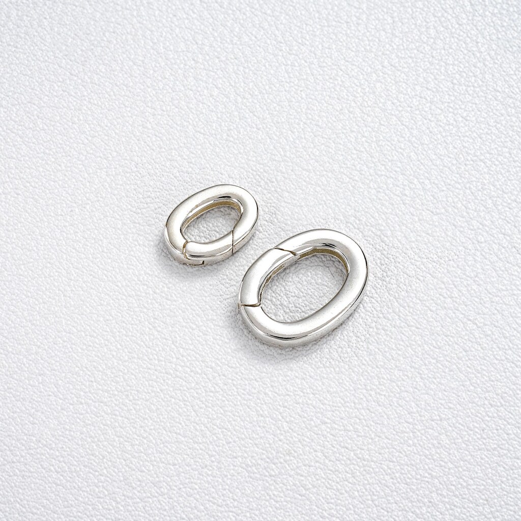 10 Terminali A Tubo Per Collane In Argento, Altezza 11 Mm, Ottone Placcato Argento, Foro 4 Mm, Per Gioielli Fai Da Te, Bigiotteria