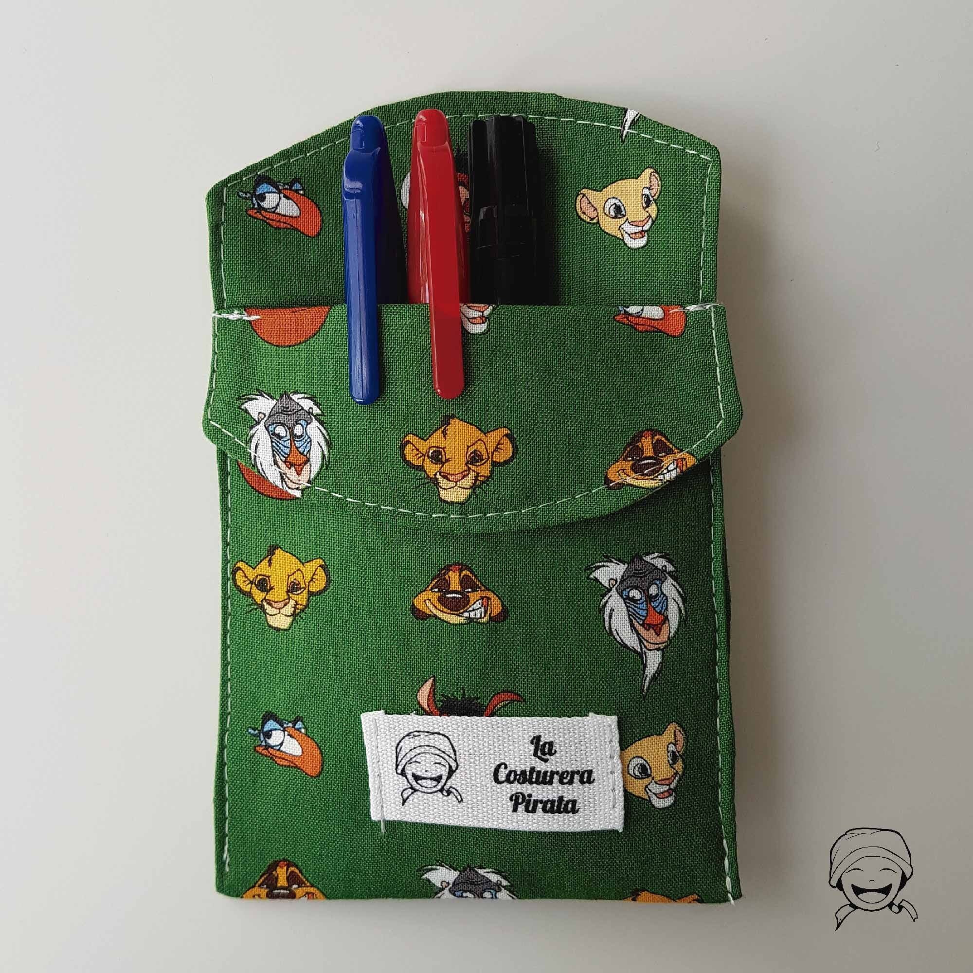 Simba and Nala pocket saver cotton disney fabric pen Etsy